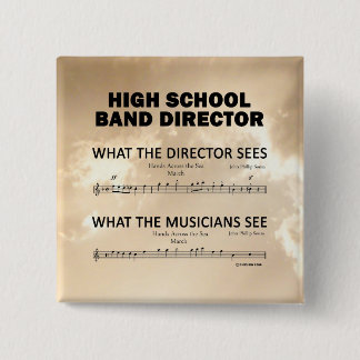 Was die High School Band sieht Button