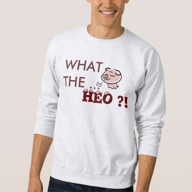 WAS DIE LUSTIGE AUSSTATTUNG!! SWEATSHIRT (Vorderseite)