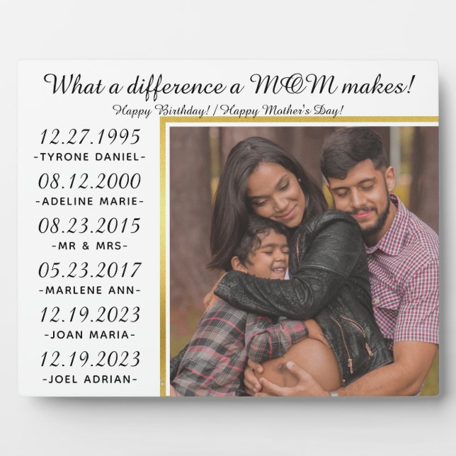 Was die MAMA von Schwangerschaftsabbruch untersche Fotoplatte (Vorderseite)