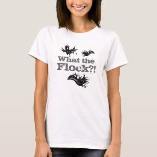 Was die Menge?! Lustige Krähe T-Shirt