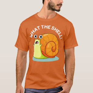 Was die Muschel Niedliche Schnecke Puff T-Shirt