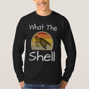 Was die Schale Schildkröte Meeresschildkröte Humor T-Shirt