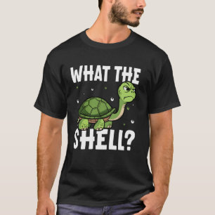 Was die Shell lustige Schildkröte Was die Shell T-Shirt