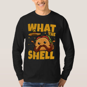Was die Shell-Pun für einen mexikanischen Taco bed T-Shirt