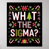 Was die Sigma Funny Santa Clause Gen Alpha X-mas