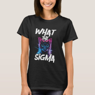 Was die Sigma-Katze T-Shirt