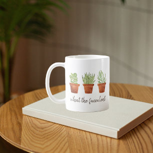 Was die Sukkulenten-Kaffeetasse mit Topf Kaffeetasse