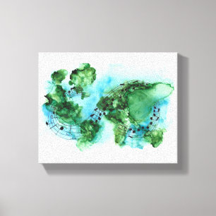 Was die Welt jetzt braucht, gerahmt umhüllte Leinw Leinwanddruck