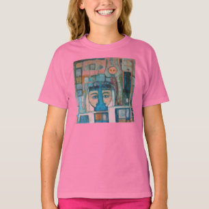 Was die Zwillinge das T-Shirt des Kindes dachten