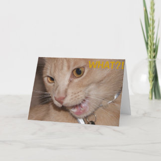 WAS?! Du bist so alt?! Karte