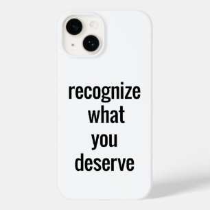 Was Du verdienst iPhone-Hülle Case-Mate iPhone 14 Hülle