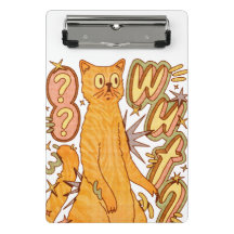 Was? / Eine Orange Cat Illustration
