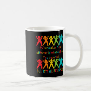 Was einen anders macht, ist, was einen bewundert kaffeetasse