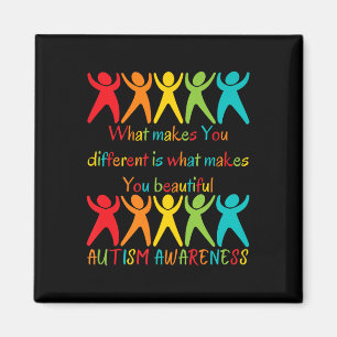 Was einen anders macht, ist, was einen bewundert magnet