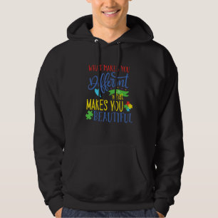 Was einen anders macht, macht einen wunderschönen  hoodie