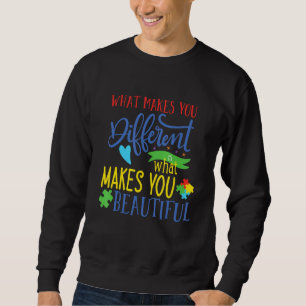 Was einen anders macht, macht einen wunderschönen  sweatshirt