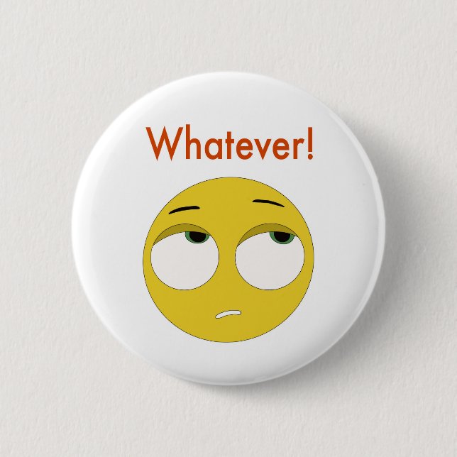 Was emoji button (Vorderseite)