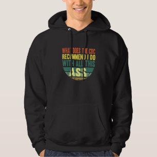WAS EMPFIEHLT DAS CDC, WAS ICH MIT ALL DIESER mem Hoodie