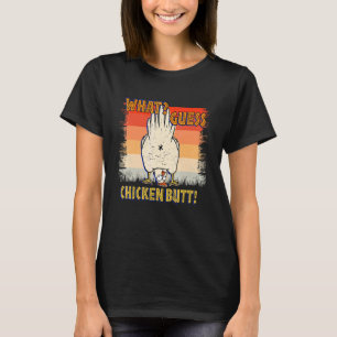 Was errät Huhn Po Tier Süße Hühner T-Shirt