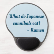 Was essen japanische Kannibalen? Ramen-Maus-Pad