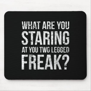 Was fangen Sie an bei Ihnen zwei leere Freak - Fu Mousepad