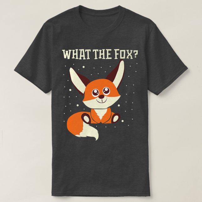 Was Fo sagt Funny Fennec Foes Animal Zookeeper T-Shirt (Design vorne)