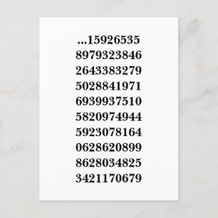 Was folgt 3.14 postkarte