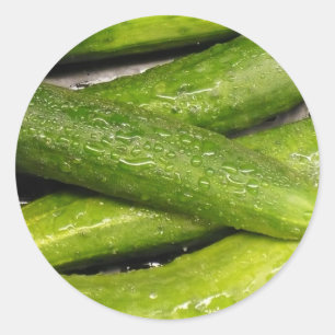 Was Frisches für deine Nase Runder Aufkleber