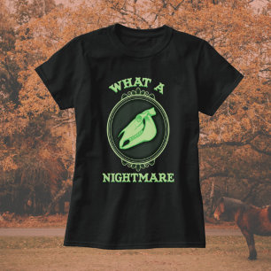 Was für ein Albtraum - Vintage grüner Pferdeschäde T-Shirt