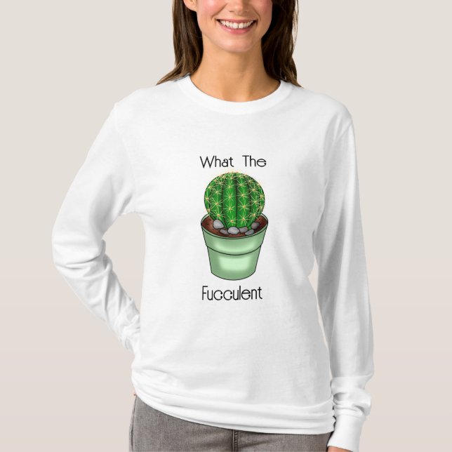 Was für ein Brennstoff | Funny Succulent Pub T-Shirt (Vorderseite)