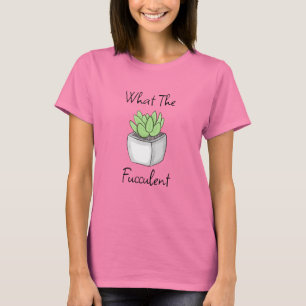 Was für ein Brennstoff   Funny Succulent Pub T-Shirt