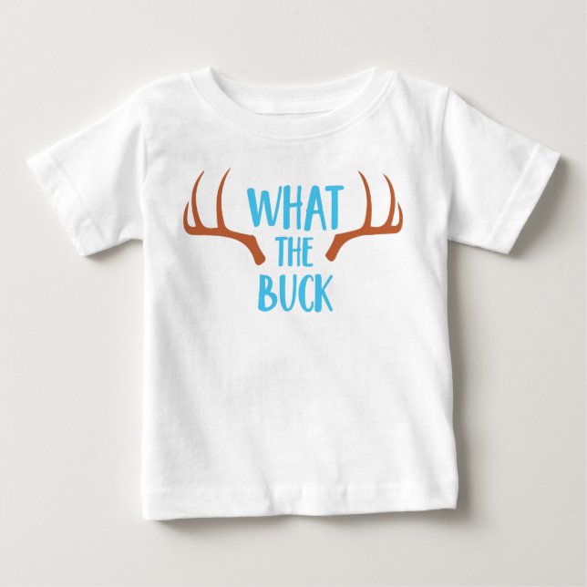 Was für ein Buck, Hirschfrösche, Camping, Campers Baby T-shirt (Vorderseite)