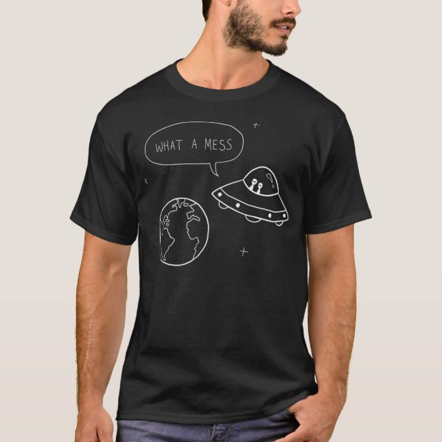 Was für ein Chaos T-Shirt (Vorderseite)