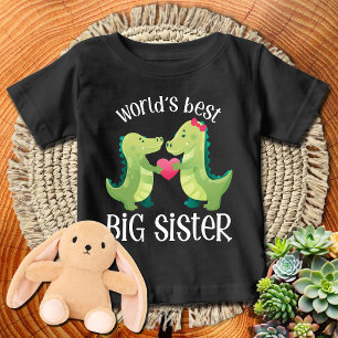 Was für ein CROCK World's Best Big Sister Baby T-shirt