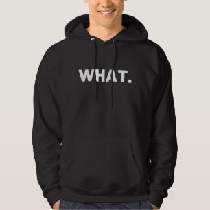 Was für ein einfaches Wort Sprichwort Männer Fraue Hoodie