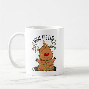 Was für ein Elch-Funny-Tier? Kaffeetasse
