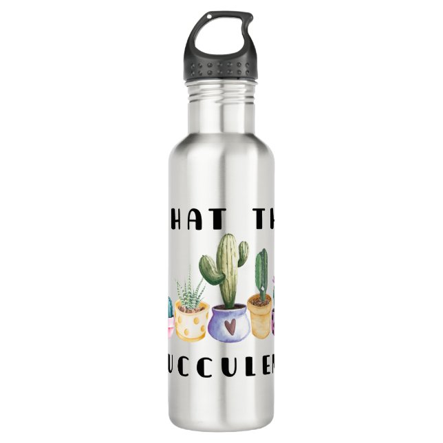 Was für ein Erfolg Edelstahlflasche (Vorderseite)