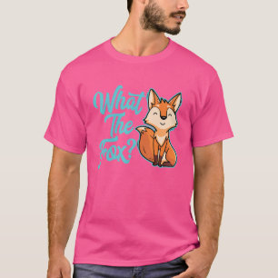 Was für ein Fox für Männer Süße Tier T-Shirt