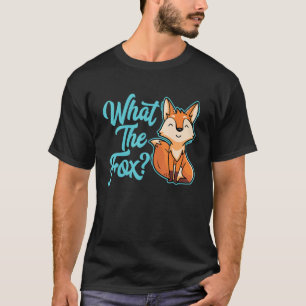 Was für ein Fox für Männer Süße Tier T-Shirt