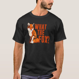 Was für ein Fox für Männer Süße Tier T-Shirt