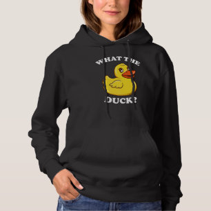 Was für ein gelbes Entenschnabel-Quack Hoodie