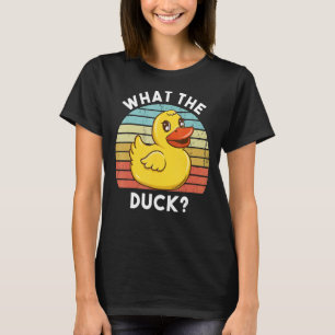 Was für ein gelbes Entenschnabel-Quack T-Shirt