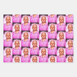 Was für ein Geschenk! Packpapier Blätter Set