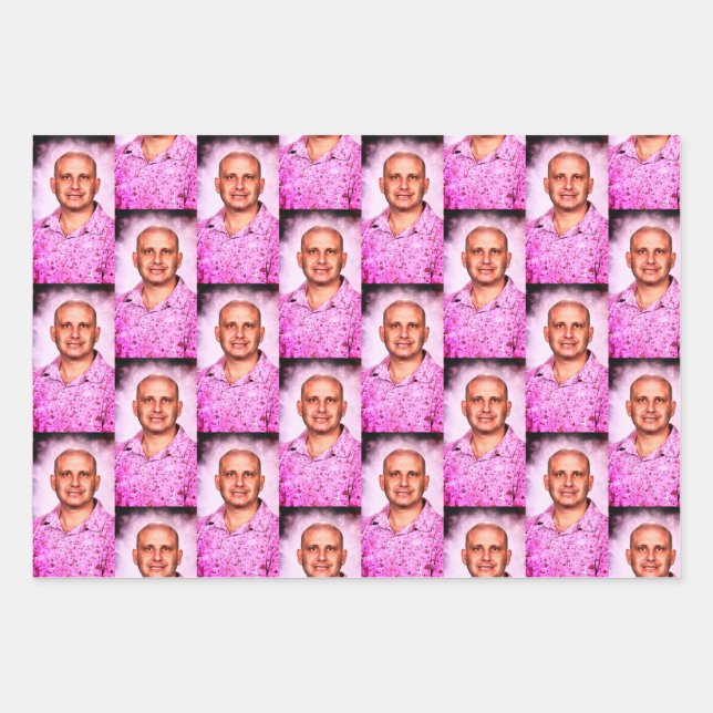 Was für ein Geschenk! Packpapier Blätter Set (Vorderseite)