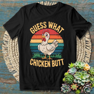 Was für ein Huhn Lustiger Zitat Hilarischer Humor T-Shirt
