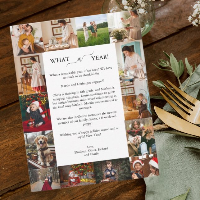 Was für ein Jahr 14. FotoCollage Frohe Weihnachten (Von Creator hochgeladen)