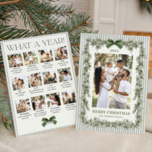 Was für ein Jahr Sage Green Bow Weihnachten 13 Fot