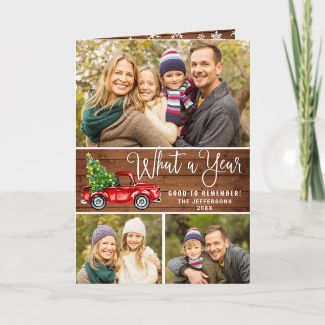 Was für ein Jahr Weihnachten Red Farm LKW 3 Foto (Vorderseite)