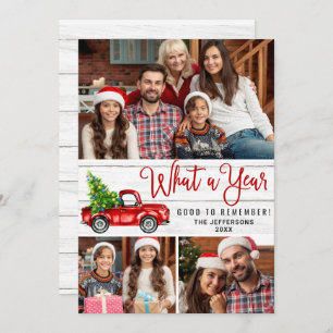 Was für ein Jahr Weihnachten Red Farm LKW 3 Foto