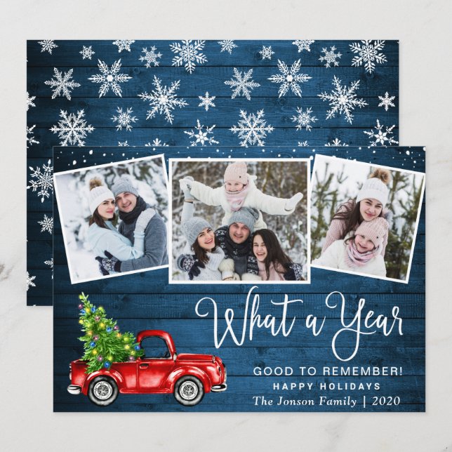 Was für ein Jahr Weihnachten Red Farm LKW 3 Foto (Vorne/Hinten)